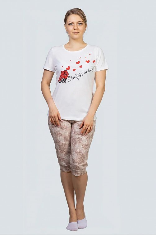 Женский костюм 6654362 мультиколор купить оптом в HappyWear.ru
