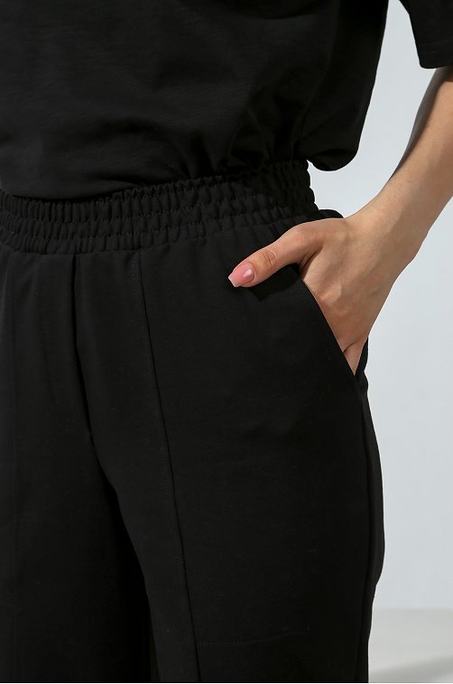 Женские брюки из футера двухнитки VLT Viotex