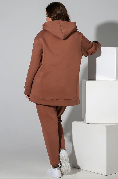 Теплый женский костюм из футера трехнитки с начесом VLT Viotex