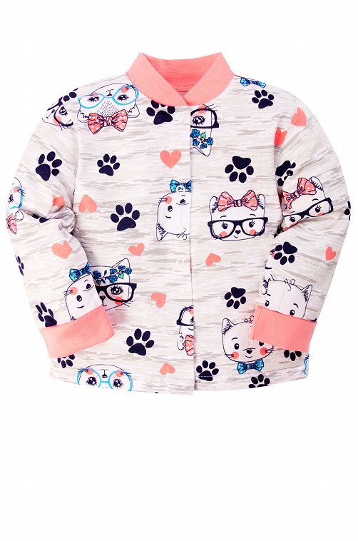 Кофточка для девочки Веселый малыш