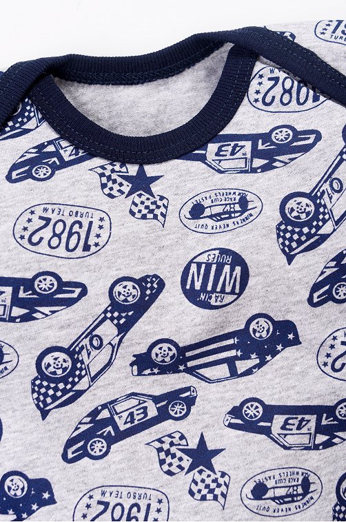 Боди для мальчика Веселый малыш