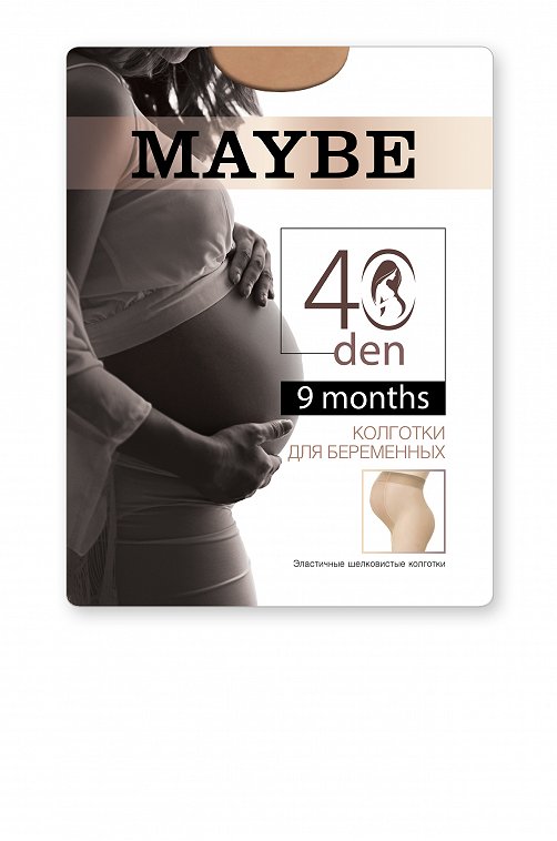 Женские колготки для беременных 40 ден Maybe