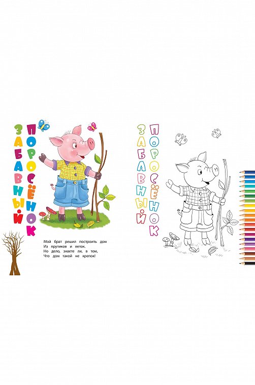 Набор книжек-раскрасок 2 шт. 16 стр. Издательство Учитель