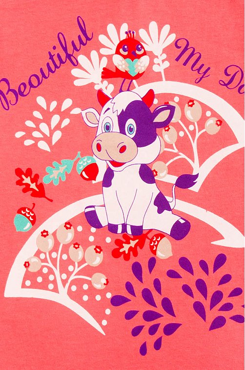 Футболка для девочки Зайчонок