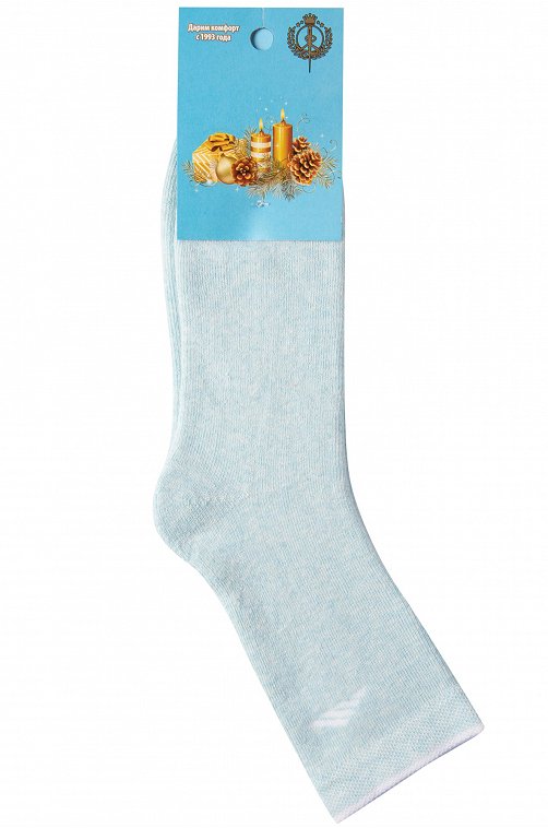 Женские махровые носки Золотая игла