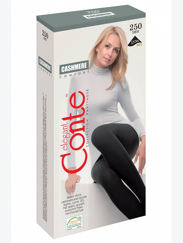 Женские теплые колготки 250 Conte Elegant