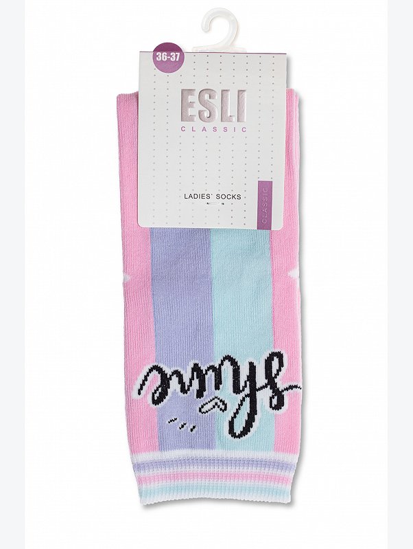 Хлопковые женские носки Esli