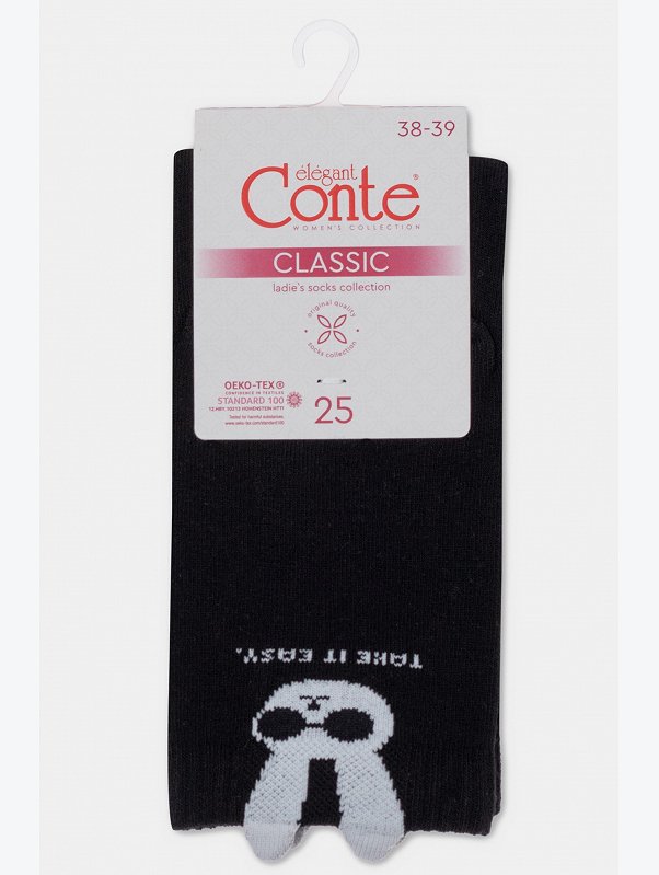 Женские носки из хлопка Conte Elegant