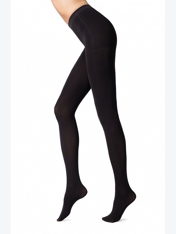 Женские теплые матовые колготки 100 ден Conte Elegant