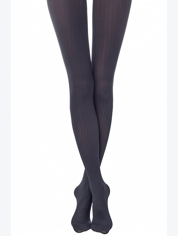 Женские колготки с вертикальным переплетением 60 ден Conte Elegant