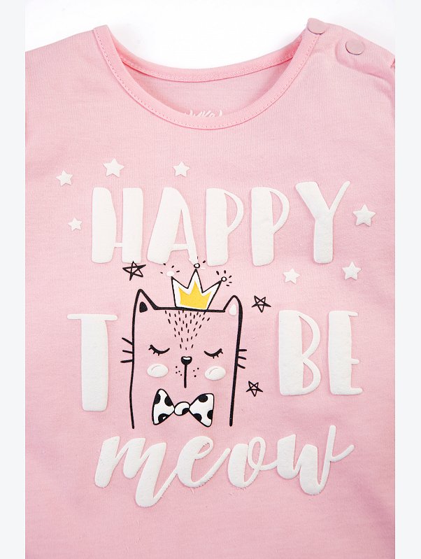 Лонгслив для девочки Umka