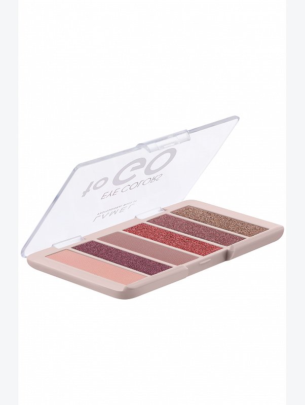 Набор теней для век Eye Colors to GO т.401 nude 4 г LAMEL Professional