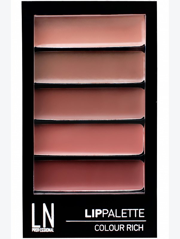 Набор помад для губ Lip Palette т.01 6 г LN Professional