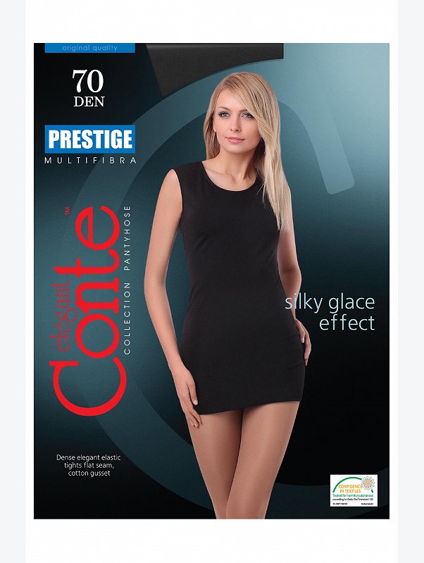 Женские эластичные колготки 70 ден Conte Elegant