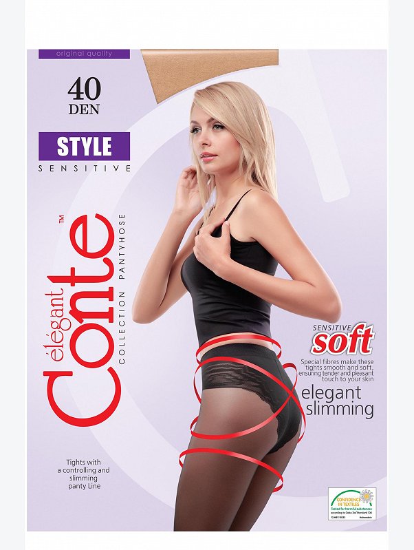 Женские колготки 40 ден Conte Elegant
