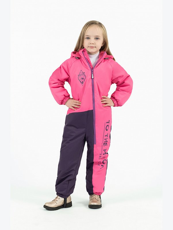 Теплый комбинезон для девочки Arctic kids