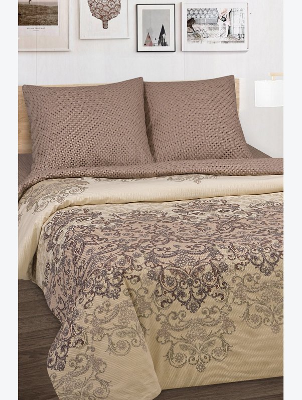 Постельное белье из поплина, 2,0 сп, наволочки 70*70 АртПостель