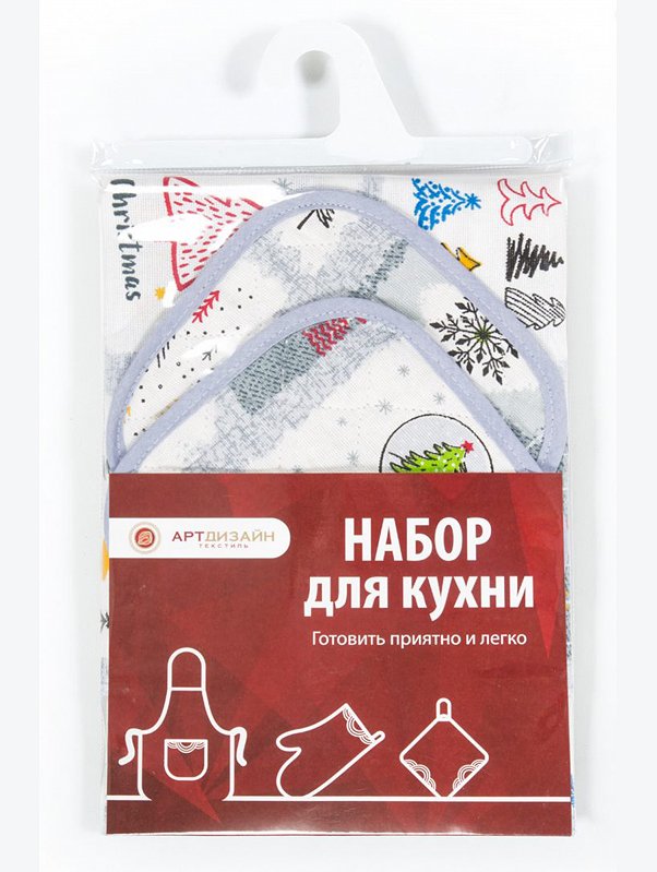 Набор для кухни из рогожки АртДизайн