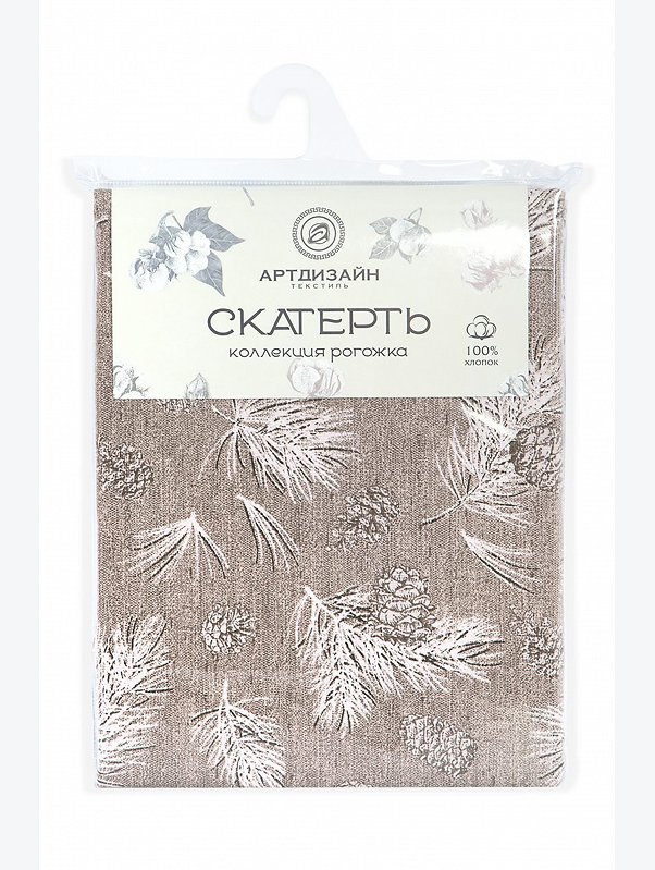 Скатерть из рогожки 145Х150 АртДизайн