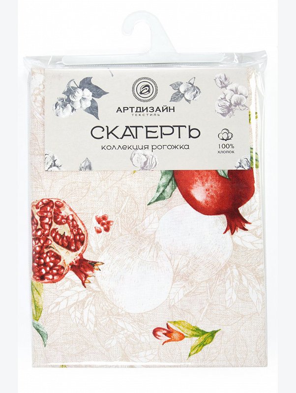 Скатерть из рогожки 145Х180 АртДизайн