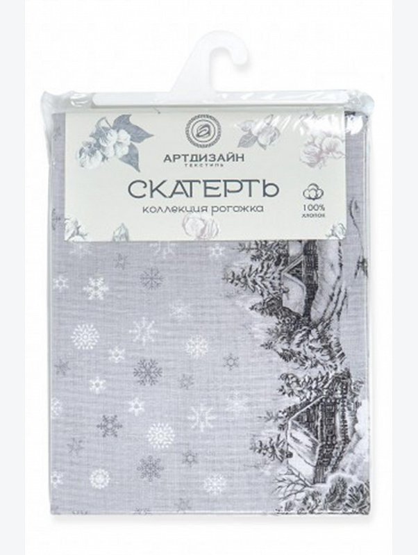 Скатерть из рогожки 145Х180 АртДизайн
