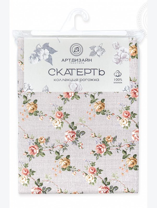 Скатерть из рогожки 145Х180 АртДизайн