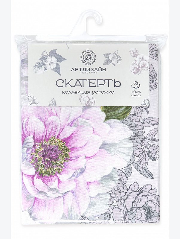 Скатерть из рогожки 145Х220 АртДизайн