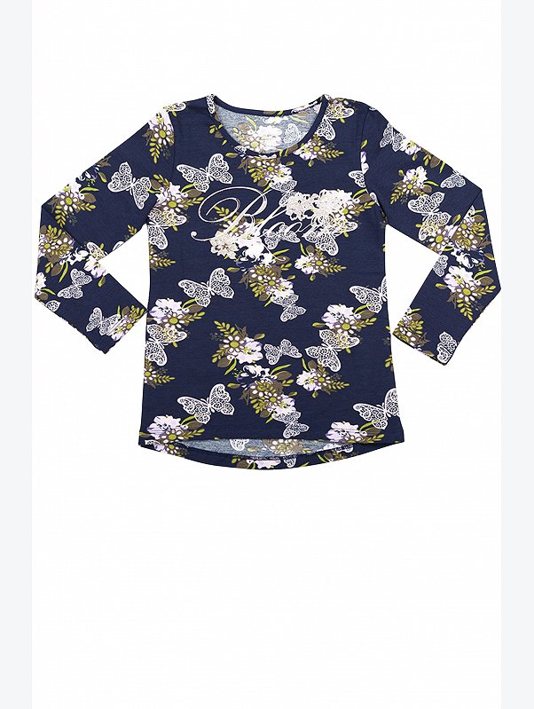 Лонгслив для девочки Batik