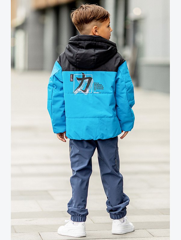 Демисезонная куртка для мальчика из мембраны Batik