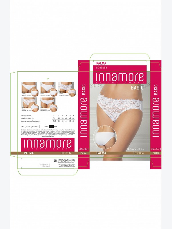 Женские кружевные трусы-слипы Innamore