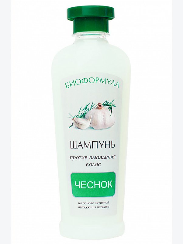 Шампунь Биоформула чеснок для всех типов волос против выпадения 250 мл Биоформула