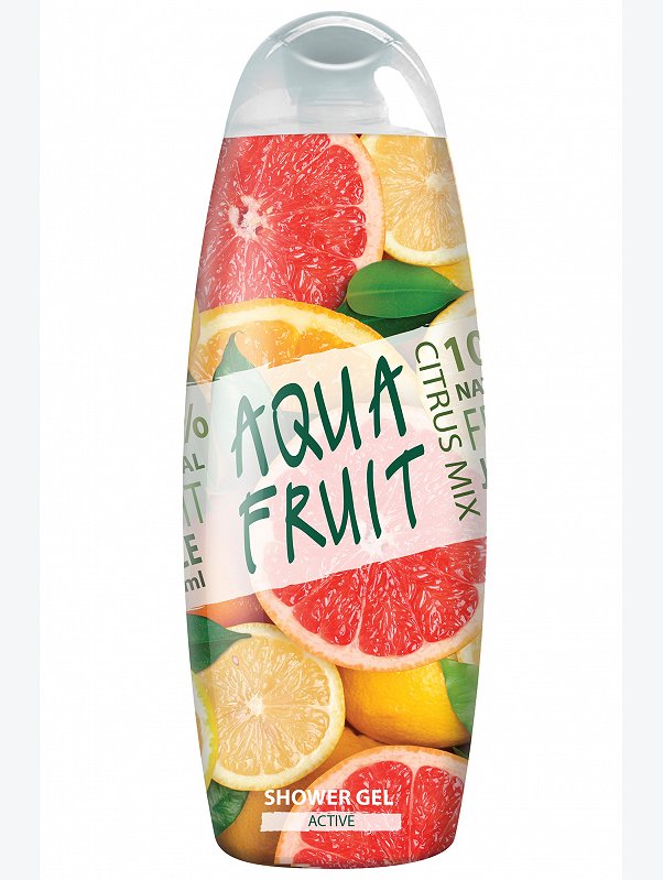 Гель для душа Aquafruit citrus mix active 420 мл Aquafruit