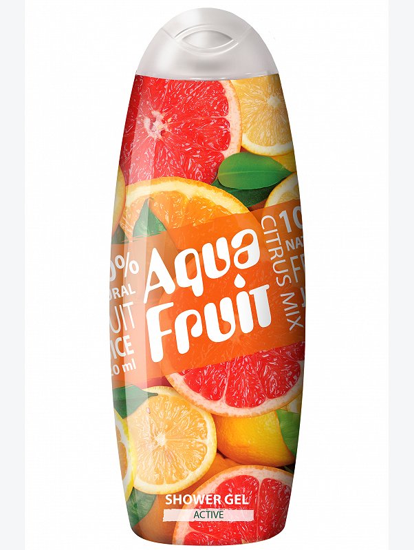 Гель для душа Aquafruit citrus mix active 420 мл Aquafruit