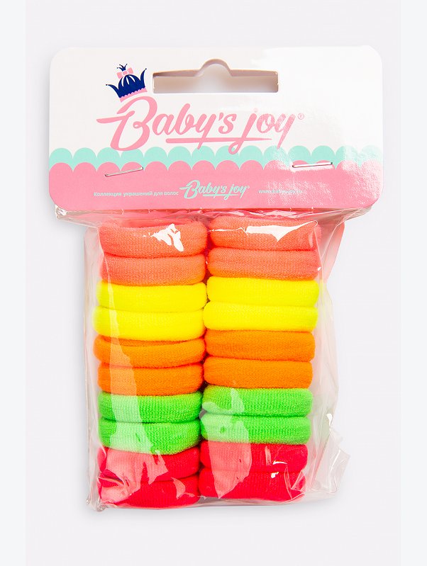 Набор резинок для волос 20шт Babys Joy