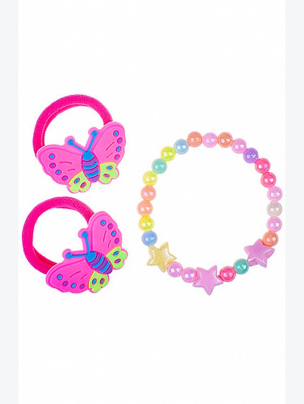 Резинка для волос 2 шт с браслетом Babys Joy