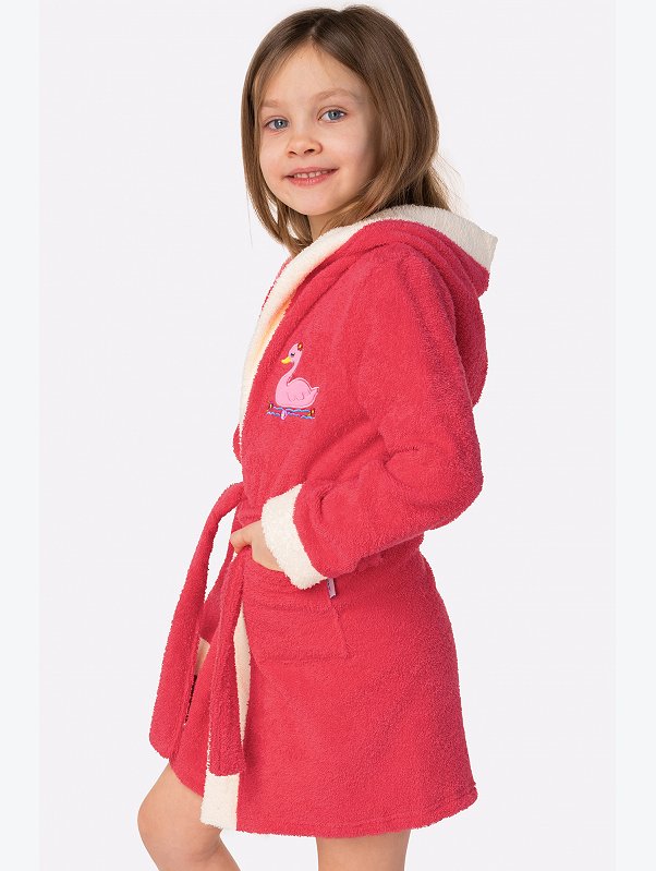 Махровый халат для девочки Bonito