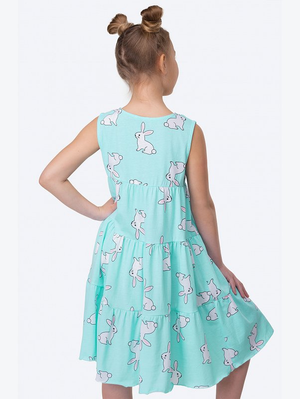 Летнее хлопковое платье для девочки Bonito