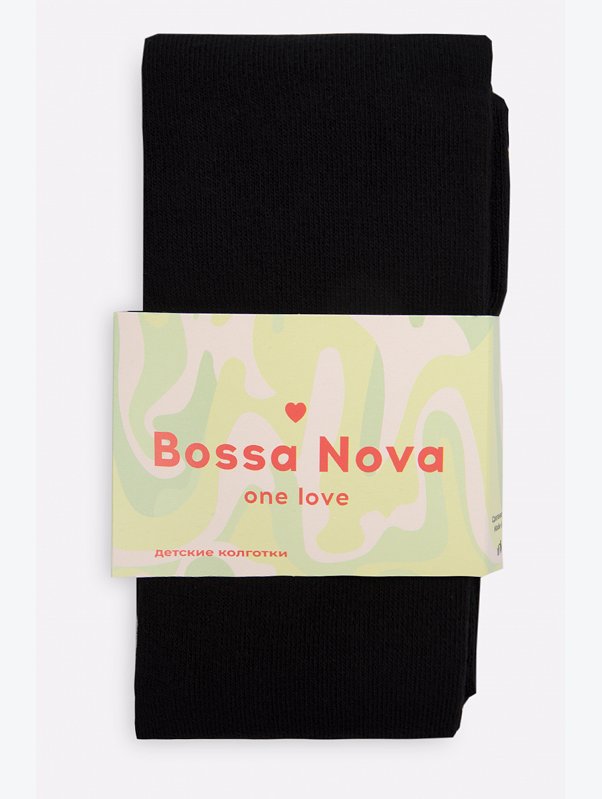 Матовые колготки для девочки с добавлением хлопка Bossa Nova