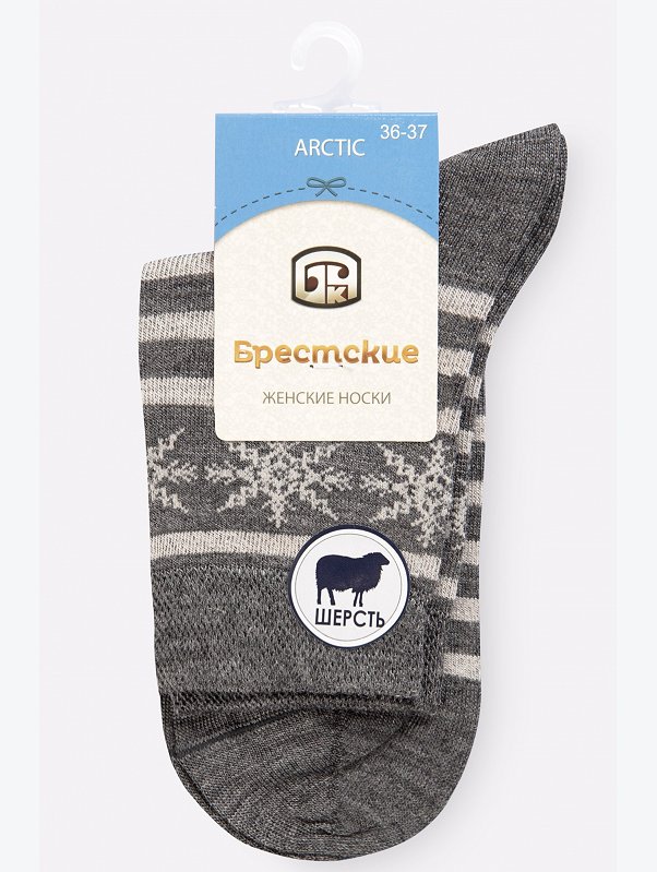 Женские шерстянные носки Брестские