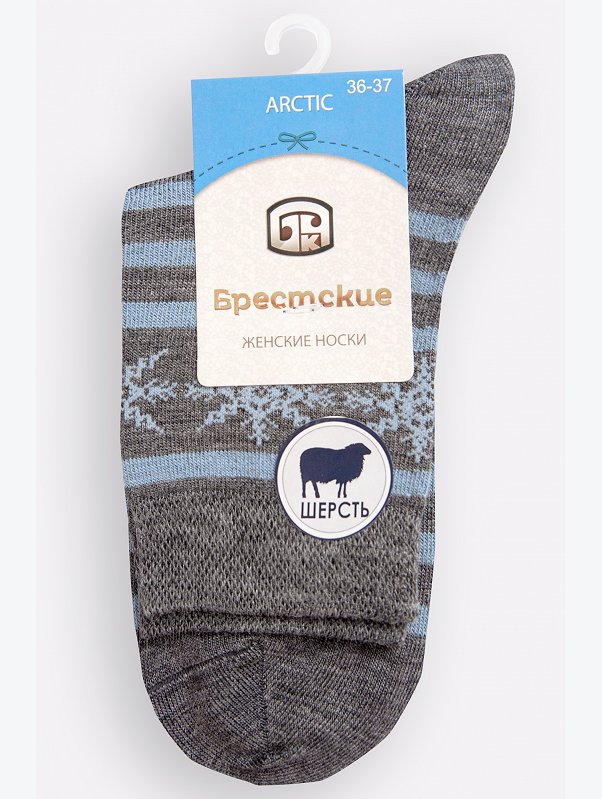 Женские шерстянные носки Брестские