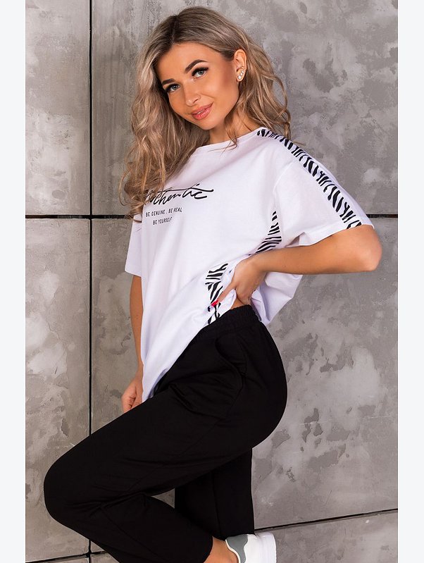 Женский костюм из футера двухнитки Brosko