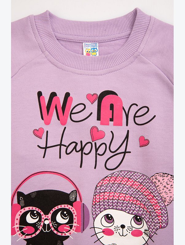 Лонгслив для девочки Baby Style