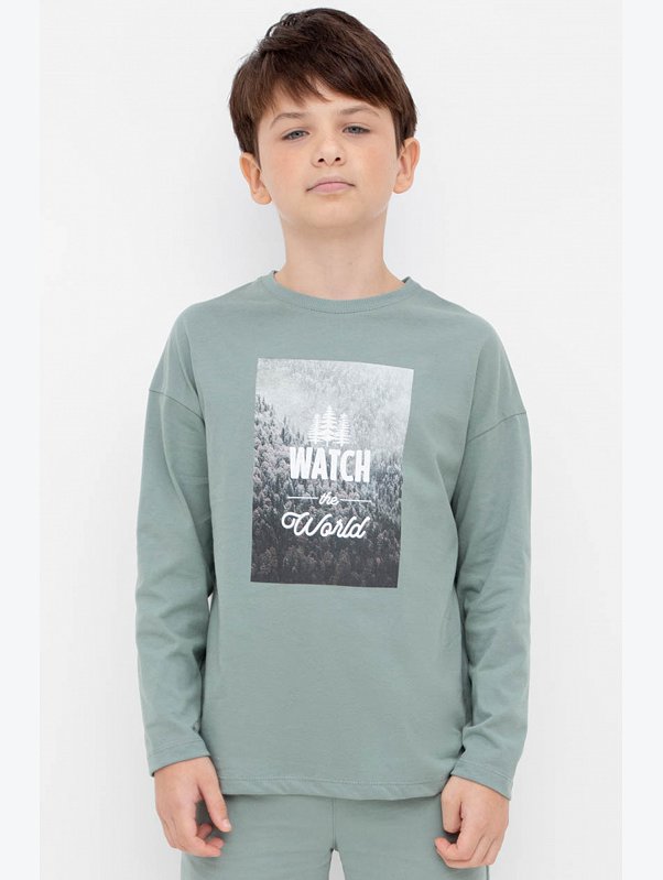 Детский джемпер из супрема Crockid