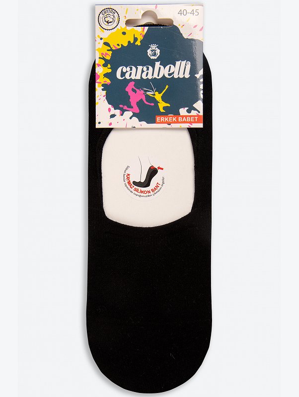 Мужские следки с силиконовой пяткой Carabelli