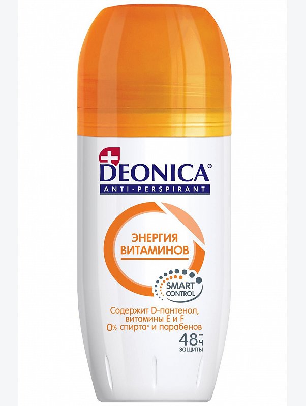 Антиперспирант-ролик Энергия витаминов 50мл Deonica