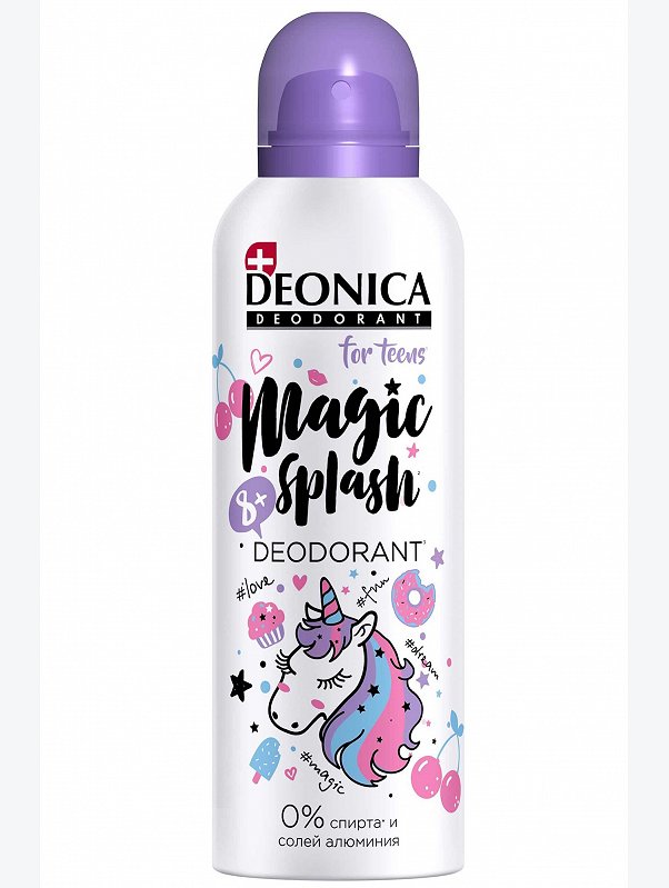 Дезодорант-спрей FOR TEENS Magic Splash 125 мл Deonica