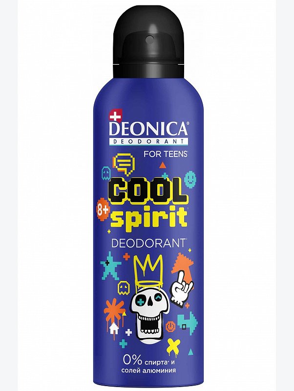 Дезодорант-спрей FOR TEENS Cool Spirit 125 мл Deonica