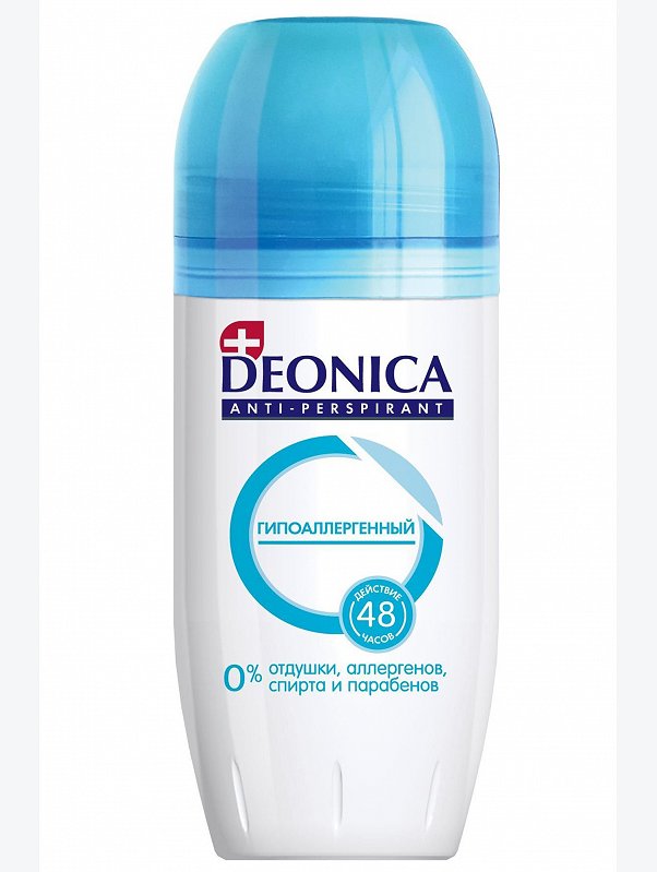 Антиперспирант-ролик Гипоаллергенный 50 мл Deonica