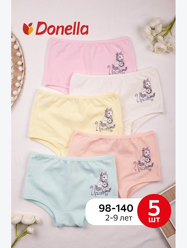 Трусы для девочки 5 шт. Donella
