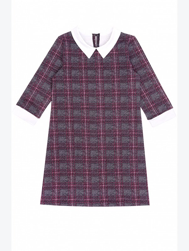 Платье для девочки из футера Апрель